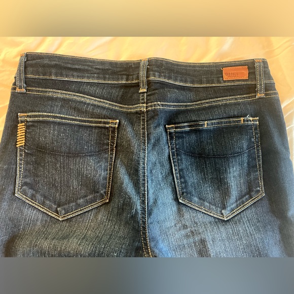 Paige Skyline Straight denim jeans, size 30 - Picture 12 of 14